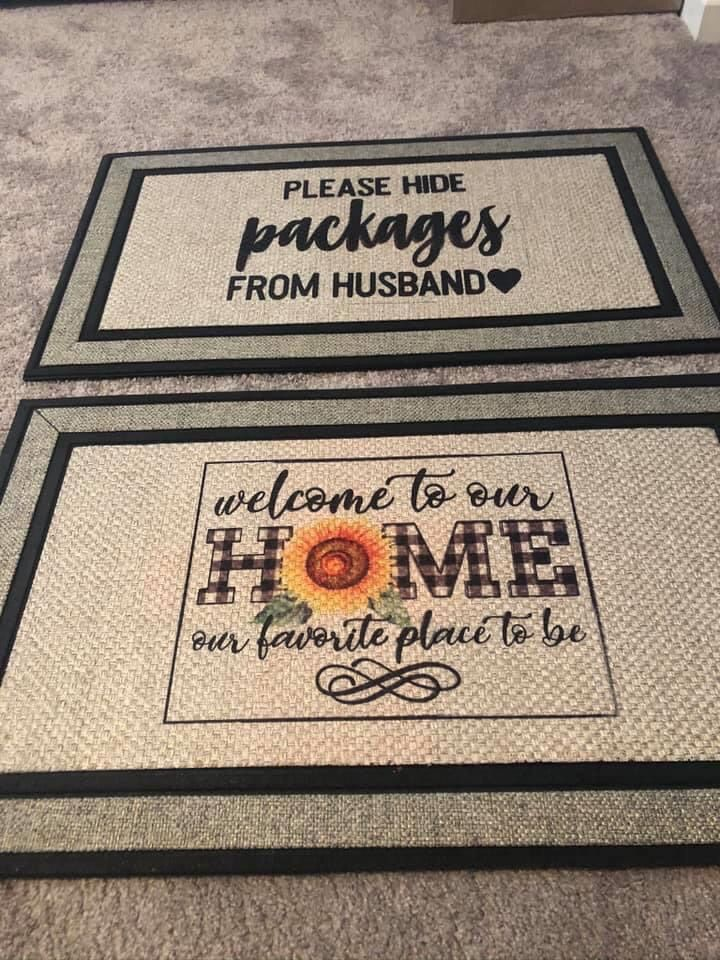 Custom Personalized Doormat (18x30")