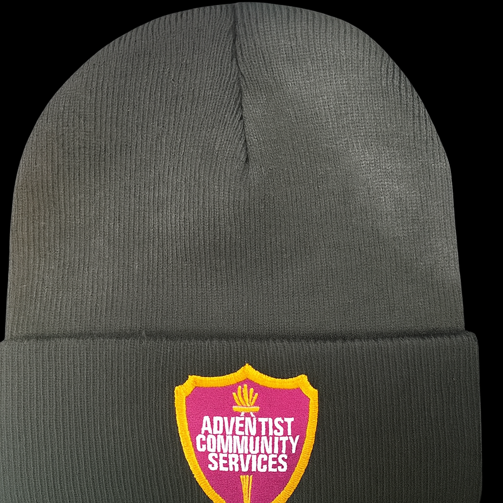 Community Services Embroidery Beanie